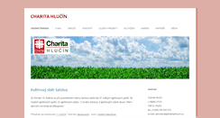 Desktop Screenshot of charitahlucin.cz