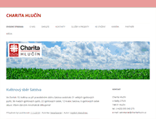 Tablet Screenshot of charitahlucin.cz